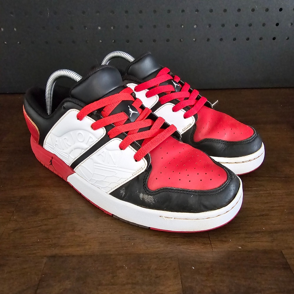 Nike Air Jordan Nu Retro 1 Low Mens 8 Varsity Red Black DV5141-601